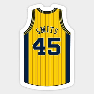 Rik Smits Indiana Jersey Qiangy Sticker